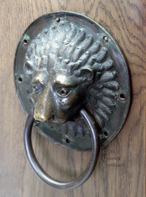 Roman iron Door Knocker